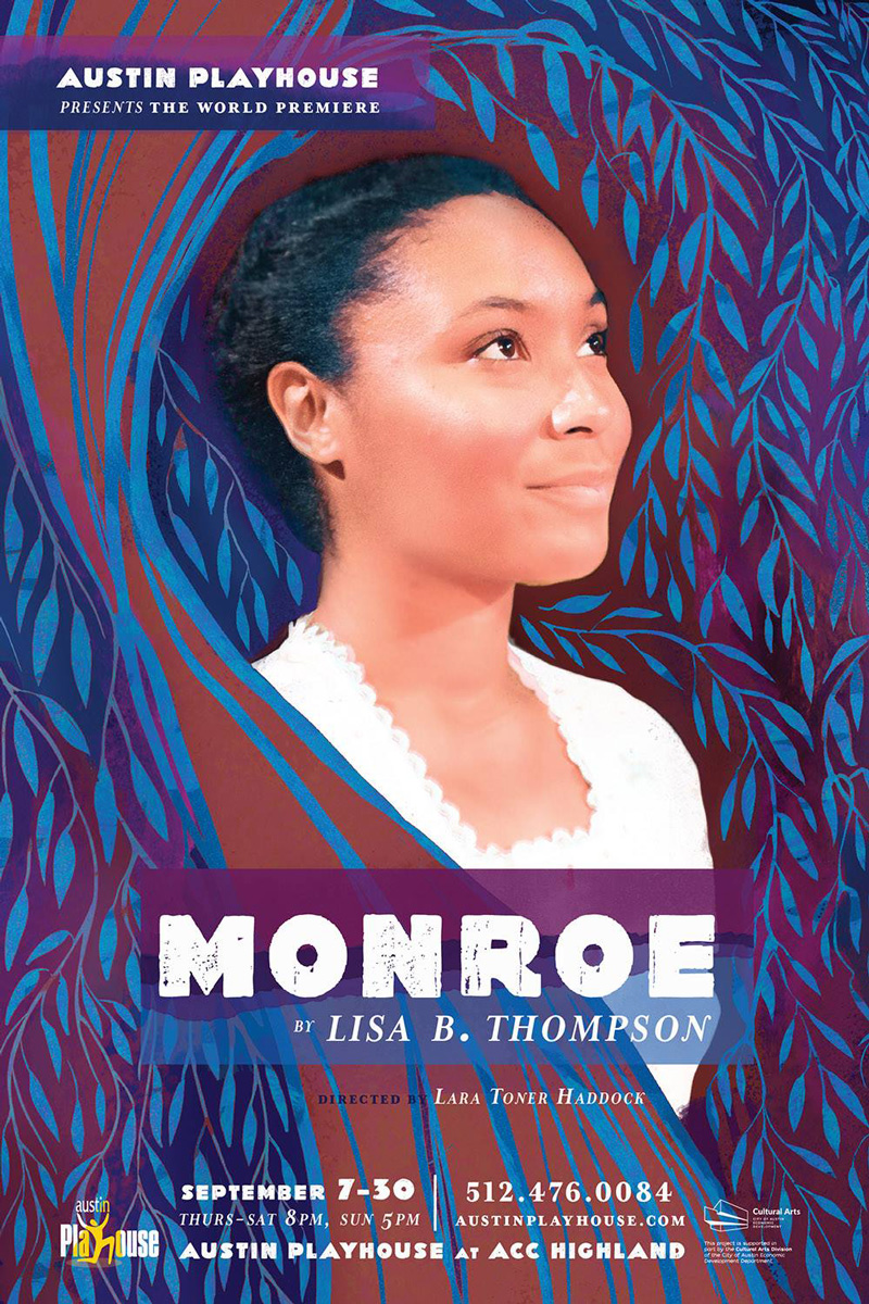 lisa-b-thompson-monroe-poster-austin-playhouse-2018-production